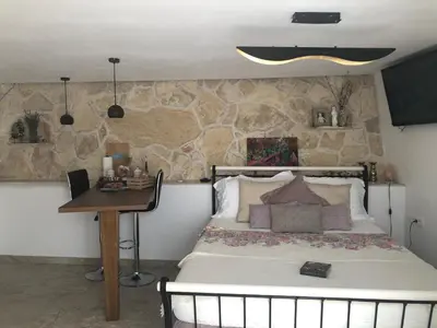 Krevet ili kreveti u jedinici u objektu Casa di Lavanda