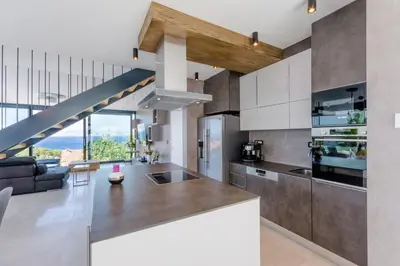 Kuhinja ili čajna kuhinja u objektu Luxury Villa Vitae