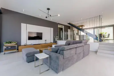 TV i/ili zabavni centar u objektu Luxury Villa Complex