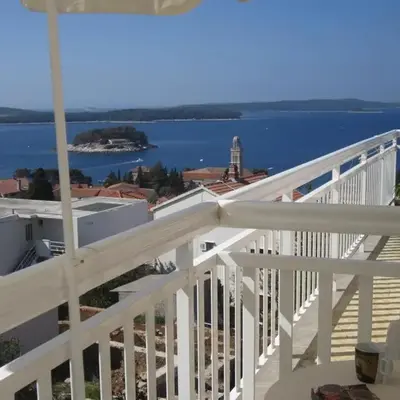 Studio Apartment in Hvar Town with Sea View