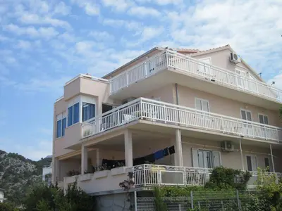 Balkon ili terasa u objektu Apartment in Hvar town with sea view, terrace, air conditioning, W-LAN (3666-2)