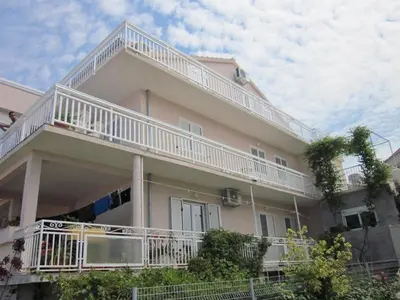 Balkon ili terasa u objektu Apartment in Hvar town with sea view, terrace, air conditioning, W-LAN (3666-2)