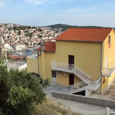 Studio Apartment in Hvar Town with Sea View