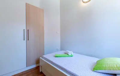 Krevet ili kreveti u jedinici u objektu Apartments Listes