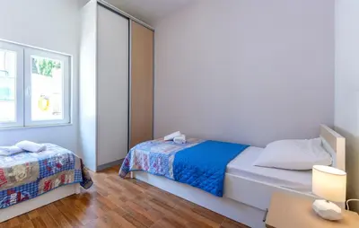 Krevet ili kreveti u jedinici u objektu Apartments Listes