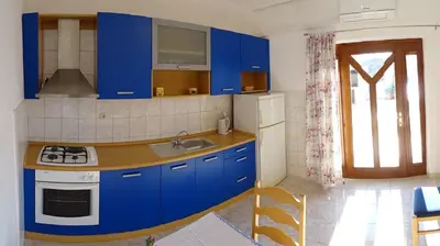Kuhinja ili čajna kuhinja u objektu Apartments by the sea Povlja, Brac - 14399