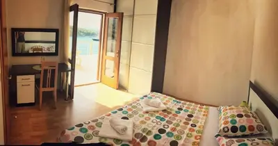 Krevet ili kreveti u jedinici u objektu Apartments by the sea Povlja, Brac - 14399