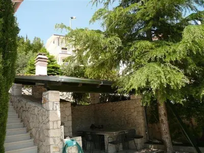 Tlocrt objekta Apartment in Duce with sea view, terrace, air conditioning, Wi-Fi (132-10)