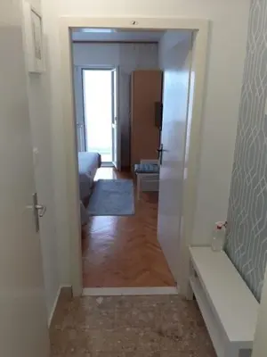 Tlocrt objekta Apartment in Omiš with sea view, balcony, Wi-Fi (161-3)