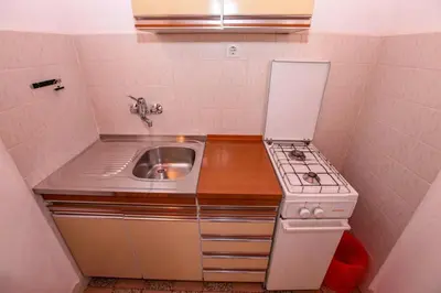 Kuhinja ili čajna kuhinja u objektu Apartments Pinus