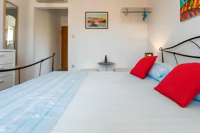 Krevet ili kreveti u jedinici u objektu Apartments Jakic 1