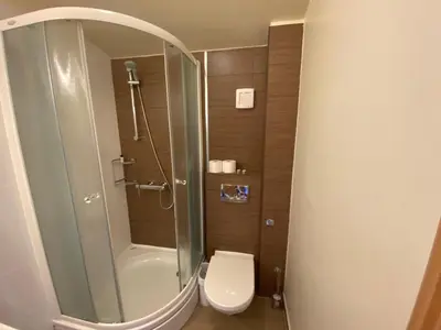 Kupaonica u objektu Apartments San Monte