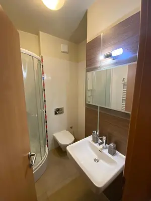 Kupaonica u objektu Apartments San Monte
