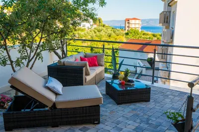 Balkon ili terasa u objektu Apartments San Monte