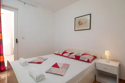 Krevet ili kreveti u jedinici u objektu Adriatic Blue Apartments