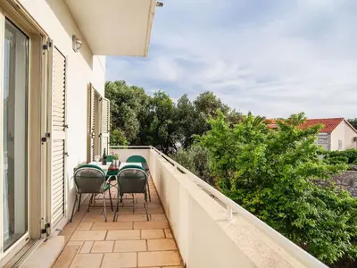 Balkon ili terasa u objektu Apartments Dirk