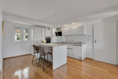 Kuhinja ili čajna kuhinja u objektu Apartments Dany