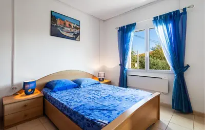 Krevet ili kreveti u jedinici u objektu Two-Bedroom Apartment In Supetar