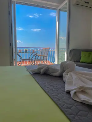 Krevet ili kreveti u jedinici u objektu Apartmani ABA