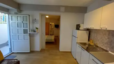 Kuhinja ili čajna kuhinja u objektu Apartman Marta