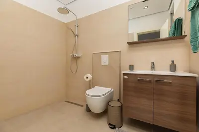 Kupaonica u objektu Beach house Medići