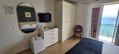 TV i/ili zabavni centar u objektu Accommodation Stella Mare