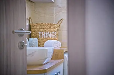 Kupaonica u objektu Luxury apartment 