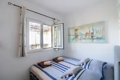 Krevet ili kreveti u jedinici u objektu Apartment Bečica