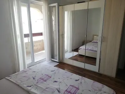 Krevet ili kreveti u jedinici u objektu Apartment BlueBay