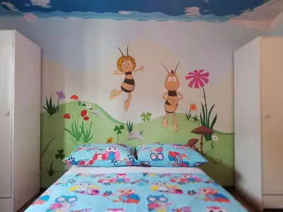Krevet ili kreveti u jedinici u objektu Apartment BlueBay