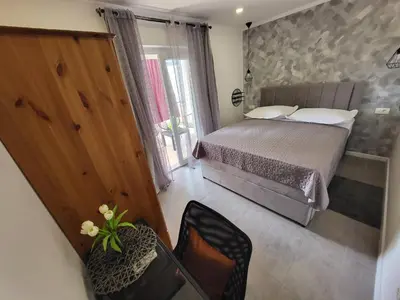 Krevet ili kreveti u jedinici u objektu Apartmani Nikmar