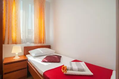 Krevet ili kreveti u jedinici u objektu Apartments Island Beat