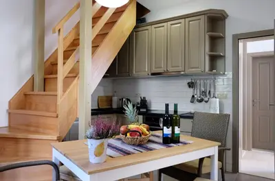 Kuhinja ili čajna kuhinja u objektu Apartments Roko