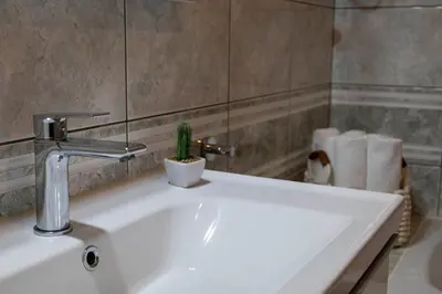 Kupaonica u objektu Holiday house 