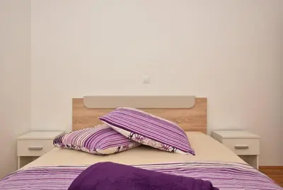 Krevet ili kreveti u jedinici u objektu Apartment Anna A2+2