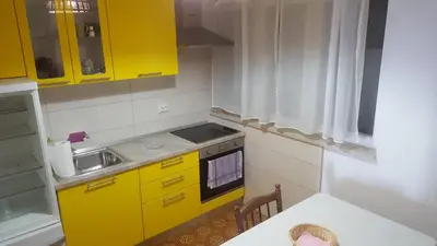 Kuhinja ili čajna kuhinja u objektu Beach Apartment Viktor 1