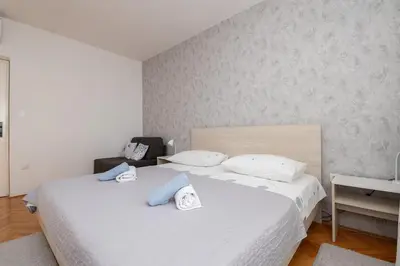Krevet ili kreveti u jedinici u objektu Apartments Ivan