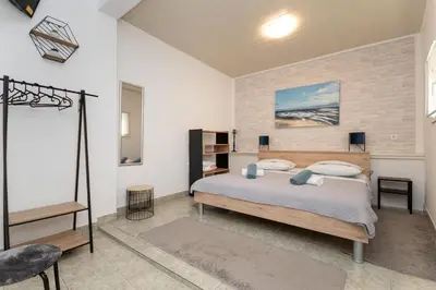 Krevet ili kreveti u jedinici u objektu Apartments Ivan