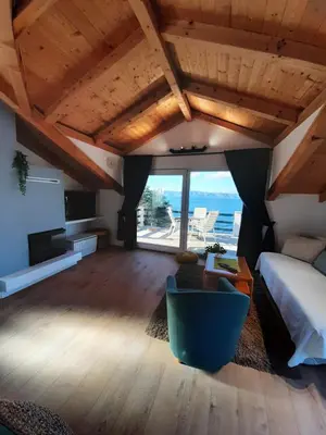 Krevet ili kreveti u jedinici u objektu BEACH HOUSE ZECJA