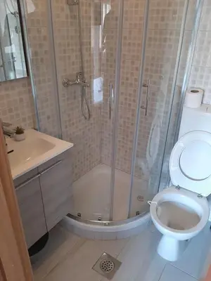 Kupaonica u objektu Apartments Monika Omiš