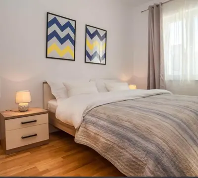 Krevet ili kreveti u jedinici u objektu La Mer 1