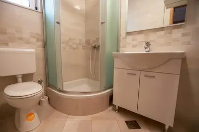 Kupaonica u objektu Apartmani Pezo