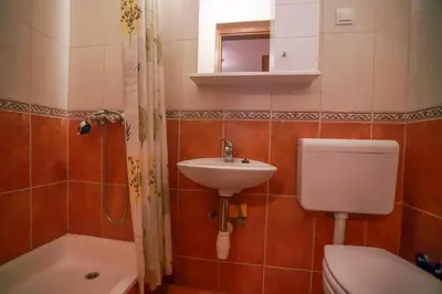 Kupaonica u objektu Apartmani Pezo