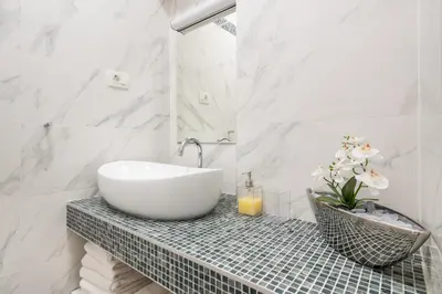Kupaonica u objektu Apartmani Nikola