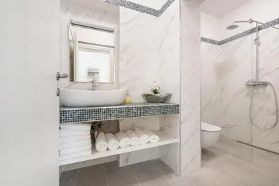 Kupaonica u objektu Apartmani Nikola