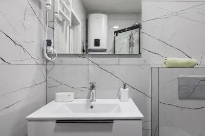 Kupaonica u objektu Downtown Deluxe