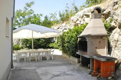 Tlocrt objekta Apartment in Nemira with Stunning Sea Views