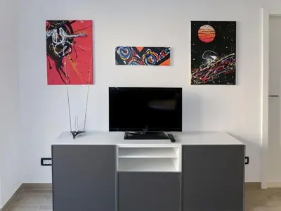 TV i/ili zabavni centar u objektu Apartment Bacic by Interhome
