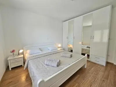 Krevet ili kreveti u jedinici u objektu Podstrana Holiday