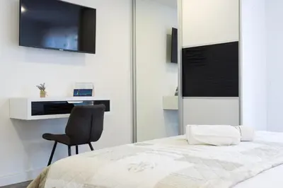 Krevet ili kreveti u jedinici u objektu Sedra Home